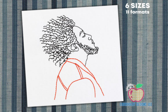 A Sketch of an African Man