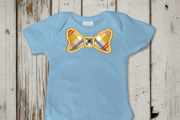 Bow Tie Applique: A Refined Touch for Boutique Apparel