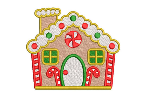 Candy House: A Festive Embroidery Design Review