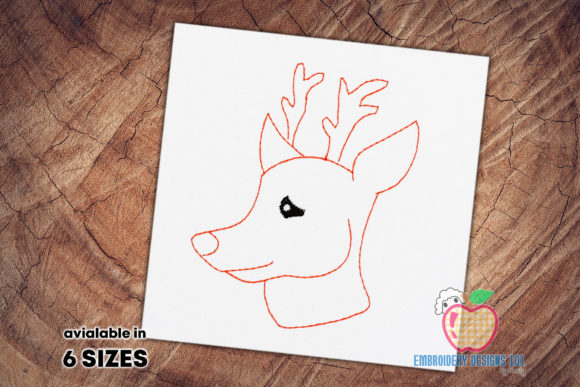 Closeup of Deer Head