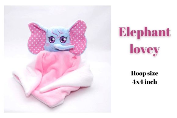 Elephant Lovey Girl