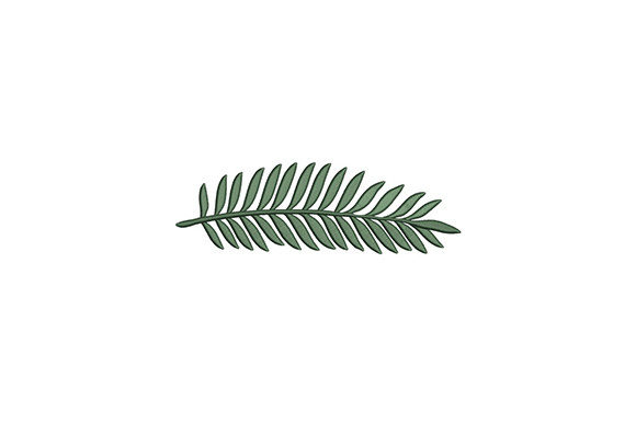 Green Fern Leaf Embroidery Review