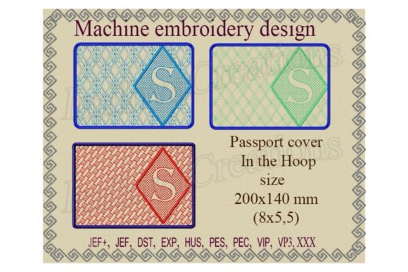 In the Hoop Passport Cover - S