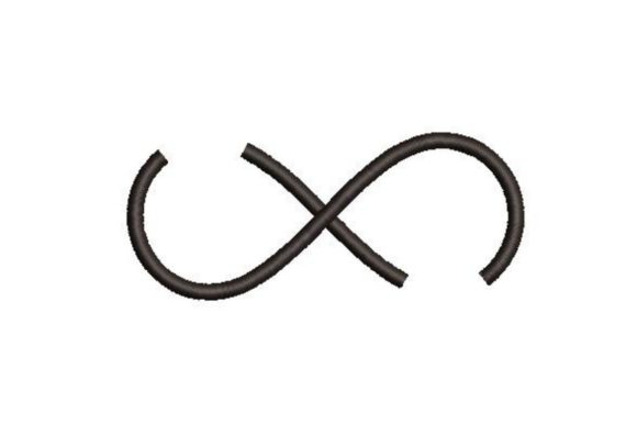 Infinity Symbol Frame: A Thoughtful Holiday Embroidery Choice