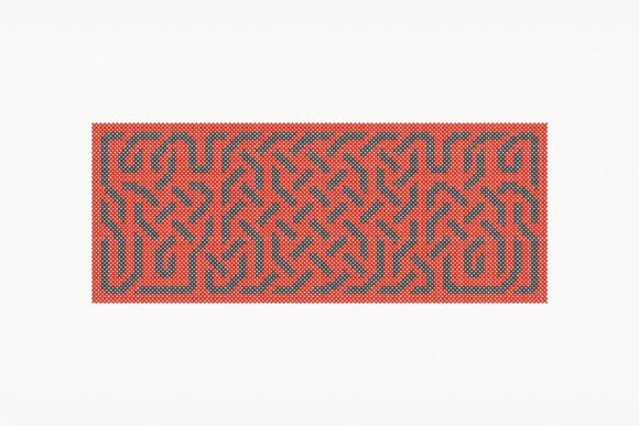 Long Celtic Knot: A Timeless Embroidery Asset for Small Business Brands