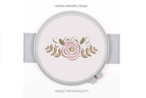 Mini Floral Bunch: A Craft Fair-Ready Embroidery Design