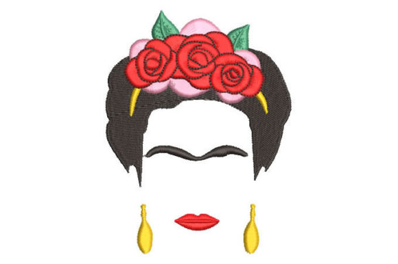 Woman with Floral Accessory