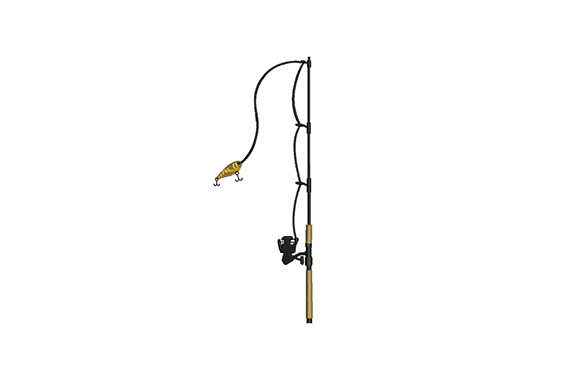 Yellow Fishing Pole